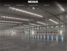 Tablet Screenshot of nexxus.com.mx